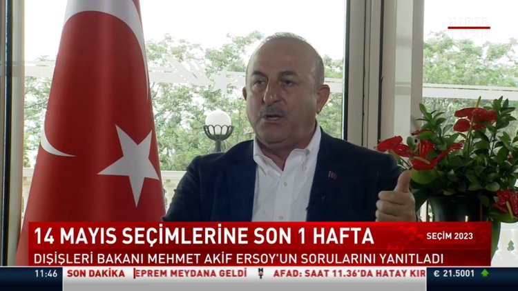 Dışişleri Bakanı Mevlüt Çavuşoğlu'ndan Habertürk'e özel açıklamalar