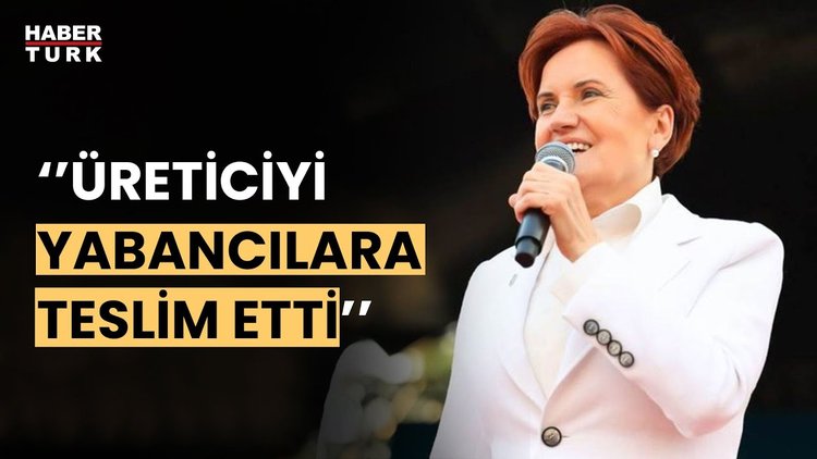 Akşener Giresun'da seçmenlere seslendi