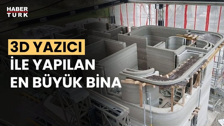 Almanya&#039;da inşa edilen bina 2 kişiyle 6 günde tamamlandı!