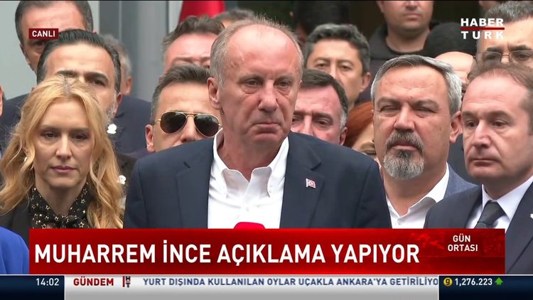 Muharrem İnce adaylıktan çekildi!