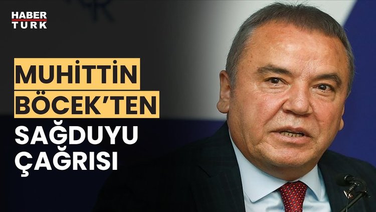 Muhittin Böcek'in ziyaretinde arbede!