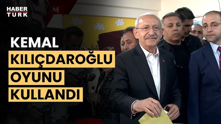 Millet İttifakı&#039;nın adayı Kemal Kılıçdaroğlu, oyunu kullandı