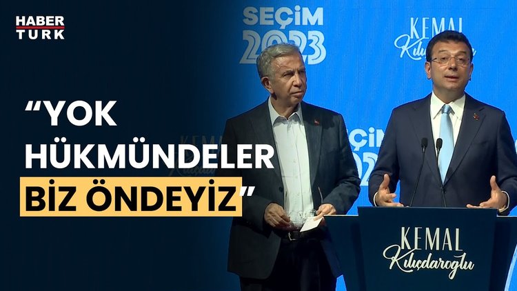 Ekrem İmamoğlu ve Mansur Yavaş'tan AA'ya tepki