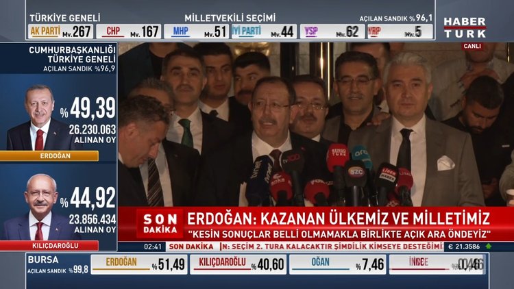 YSK Başkanı Ahmet Yener'den açıklamalar