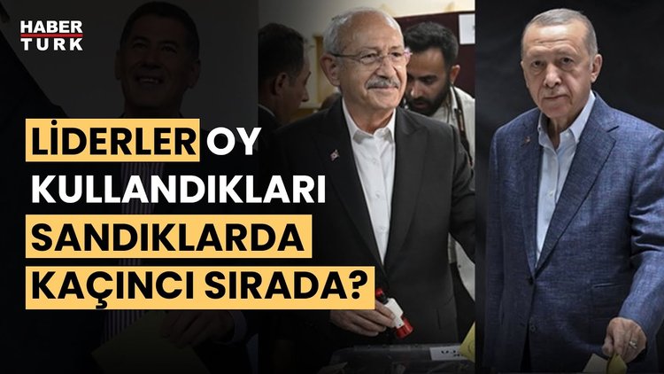 Liderlerin sandıklarında en yüksek oy kime çıktı?