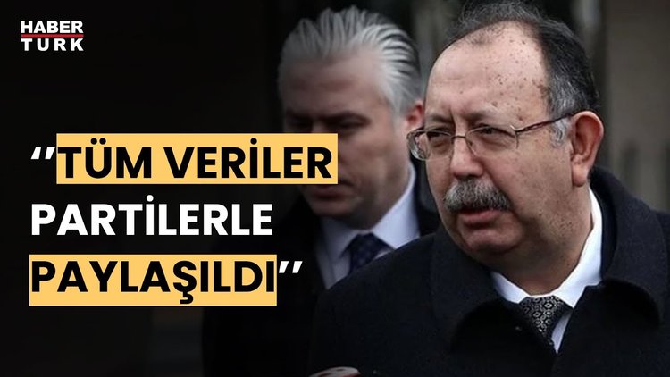 YSK Başkanı Yener: Sosyal medyadaki görsellerin YSK ile ilgisi yok