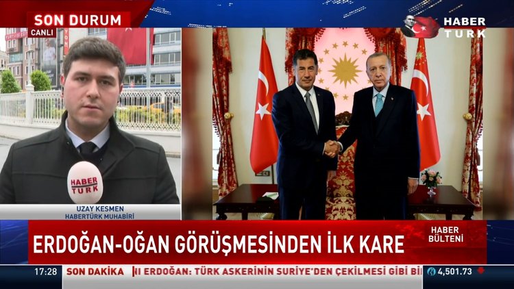 Cumhurbaşkanı Erdoğan, Sinan Oğan ile bir araya geldi