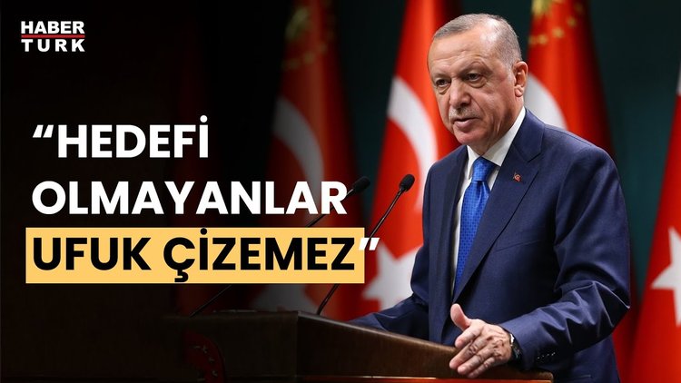 Cumhurbaşkanı Erdoğan'dan gençlere mesaj