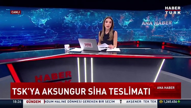 2 adet Aksungur SİHA TSK&#039;ya teslim edildi