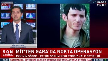 MİT, PKK/KCK’nın sözde iletişim sorumlusunu Gara'da etkisiz hale getirdi