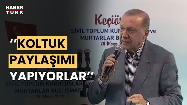 Cumhurbaşkanı Erdoğan, Keçiören STK ve Muhtarlar Buluşması&#039;nda konuştu