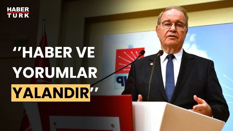 CHP Sözcüsü Faik Öztrak: Bakanlık konusu gündeme gelmedi