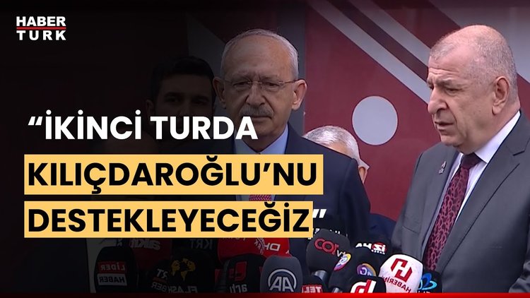 Zafer Partisi Genel Başkanı Ümit Özdağ: &quot;Kılıçdaroğlu&#039;nu destekleyeceğiz&quot;