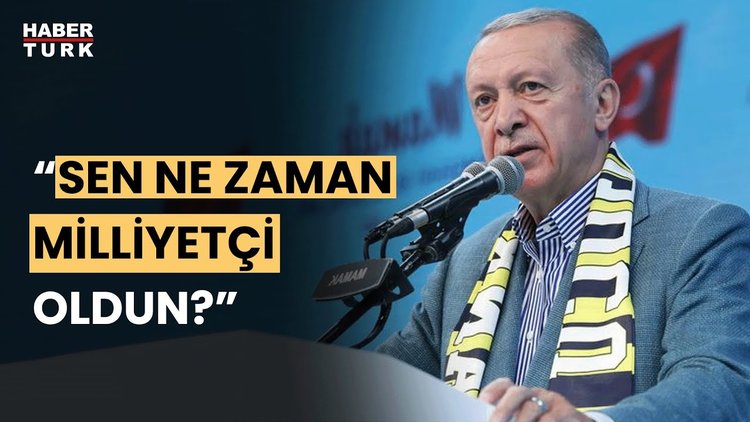 Cumhurbaşkanı Erdoğan: "Diktatör 2. tura kalır mı, işini 1. turda bitirir"