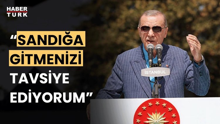 Cumhurbaşkanı Erdoğan&#039;dan sandık çağrısı...