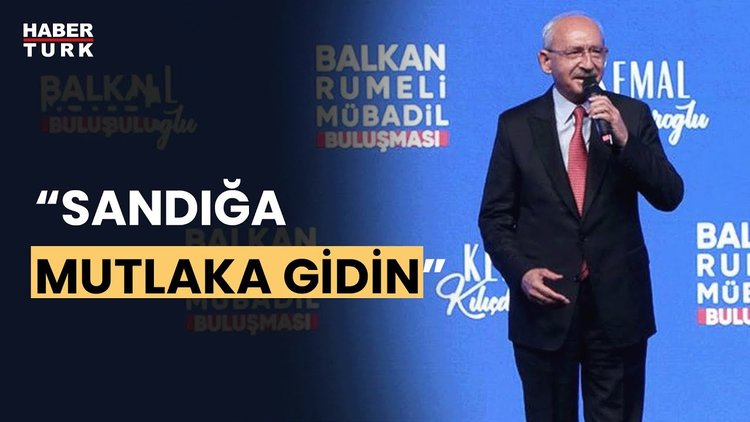 Cumhurbaşkanı Adayı Kemal Kılıçdaroğlu: "Demokratik yollarla bu iktidarı değiştirelim"