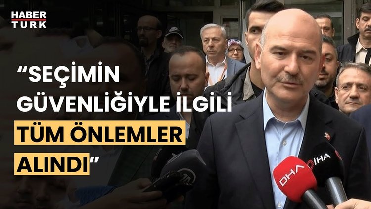 İçişleri Bakanı Süleyman Soylu açıklamalarda bulundu