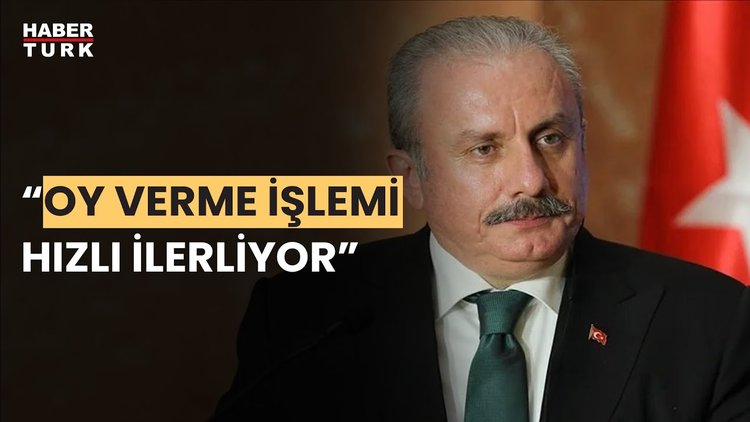 TBMM Başkanı Mustafa Şentop oyunu İstanbul&#039;da kullandı