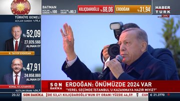 SON DAKİKA... Cumhurbaşkanı Erdoğan: Güveninize layık olacağız