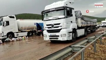 TAG Otoyolu'nda 5 aracın karıştığı feci kaza: 2 ölü, 20 yaralı