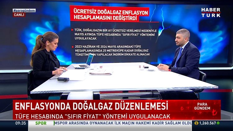 Enflasyonda doğalgaz düzenlemesi