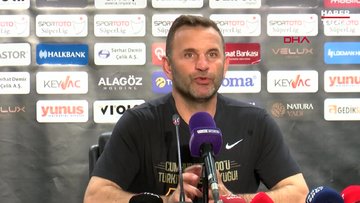 Galatasaray Teknik Direktörü Okan Buruk: Çok mutluyum, gururluyum