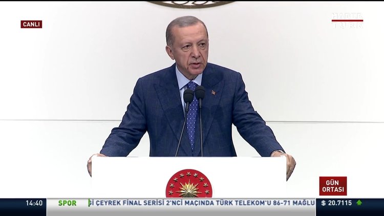 Cumhurbaşkanı Erdoğan'dan açıklamalar