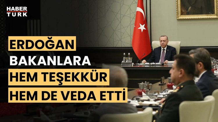 Kabine son toplantısını yaptı