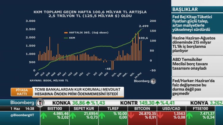 Rezervler 2 seçim arası 6.6 milyar dolar azaldı