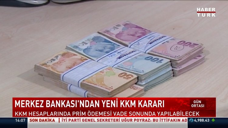 Kur Korumalı Mevduat'ta vadeden önce ek getiri ödenemeyecek