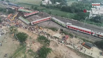 Hindistan'daki tren kazasında can kaybı 288'e yükseldi