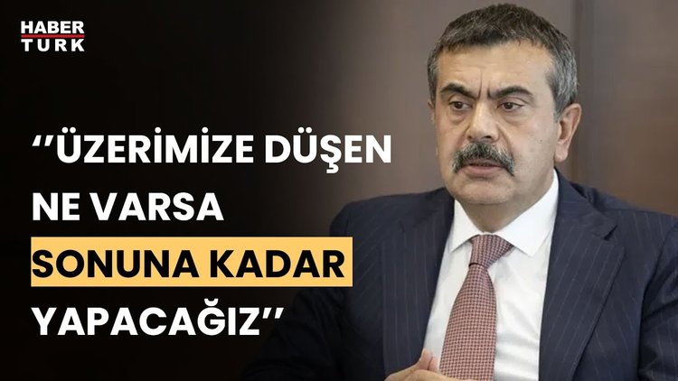 Yeni Milli Eğitim Bakanı Yusuf Tekin&#039;den ilk mesaj