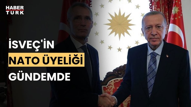 Dolmabahçe'de kritik görüşme: Cumhurbaşkanı Erdoğan ile NATO Genel Sekreteri Stoltenberg ile görüştü