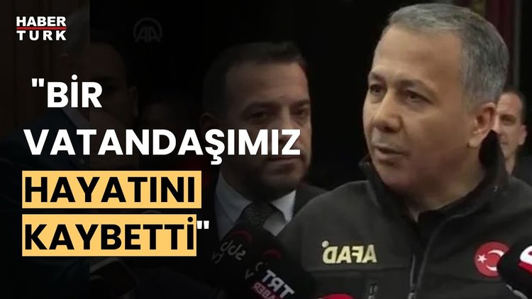 İçişleri Bakanı Yerlikaya, selin vurduğu Samsun&#039;dan son durumu aktardı