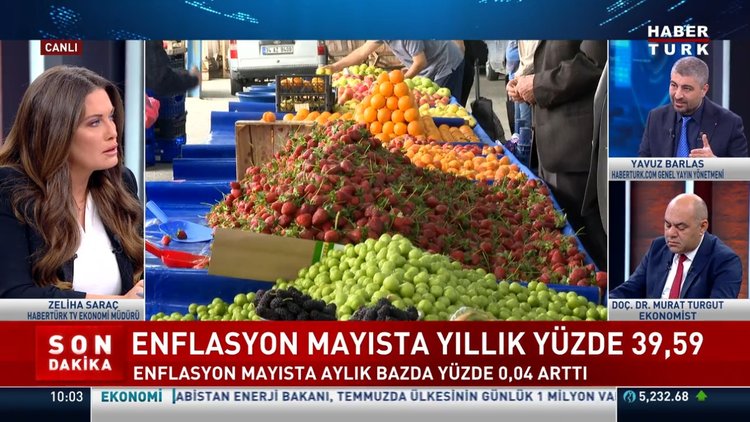 SON DAKİKA! Mayıs ayı enflasyonu açıklandı