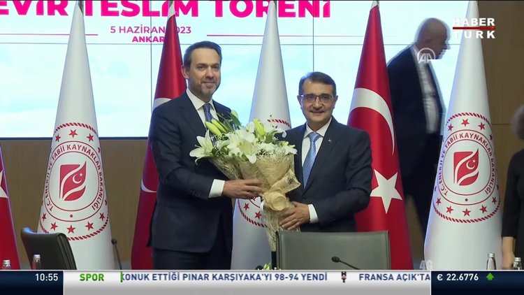 Enerji Bakanlığı'nda devir teslim töreni