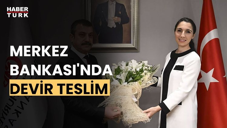 Merkez Bankası&#039;nda devir teslim: Hafize Gaye Erkan resmen göreve başladı