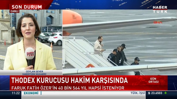 Thodex davasında Faruk Fatih Özer hakim karşısında!