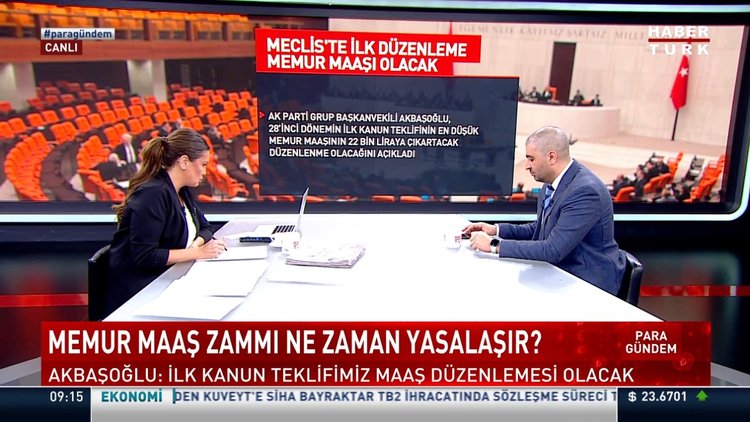 Memur maaş zammı ne zaman yasalaşır?