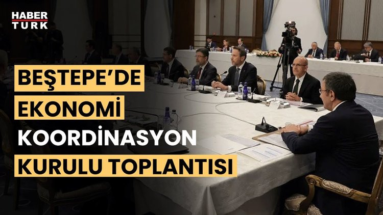 Beştepe'de Ekonomi Koordinasyon Kurulu toplandı
