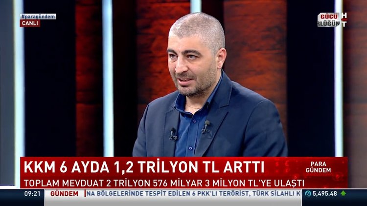 KKM hesapları 6 ayda 1,2 trilyon TL arttı