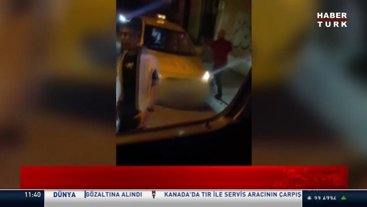 Taksiciden akılalmaz sözler: Ambulansı çek ben geçeceğim!