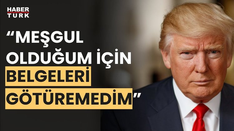 Trump'tan gizli belge açıklaması