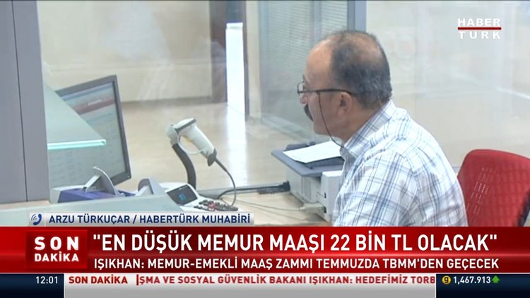 SON DAKİKA! Çalışma ve Sosyal Güvenlik Bakanı Vedat Işıkhan: En düşük memur maaşı 22 bin TL olacak