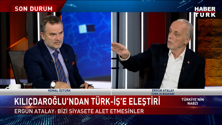 Türkiye&#039;nin Nabzı - 20 Haziran 2023 (TÜRK-İŞ Başkanı Ergün Atalay Habertürk&#039;te)