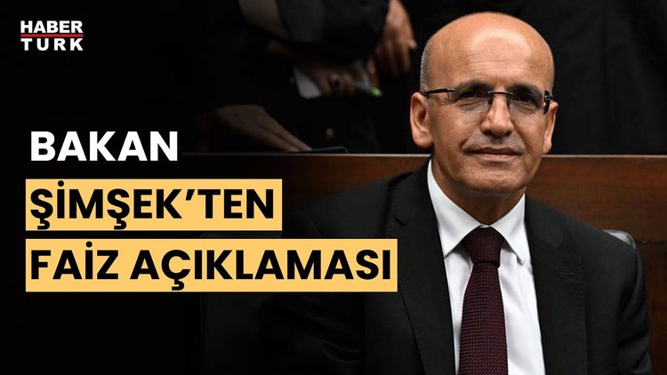 Faiz kararı sonrası Bakan Şimşek&#039;ten açıklama