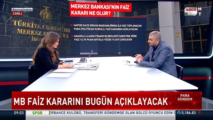 Merkez Bankası faiz kararını bugün açıklayacak