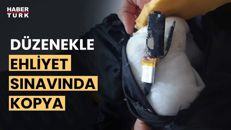 Ehliyet sınavı çetesine operasyon