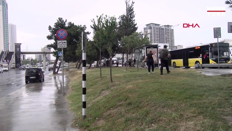 İstanbul'da uyarının ardından yağmur başladı