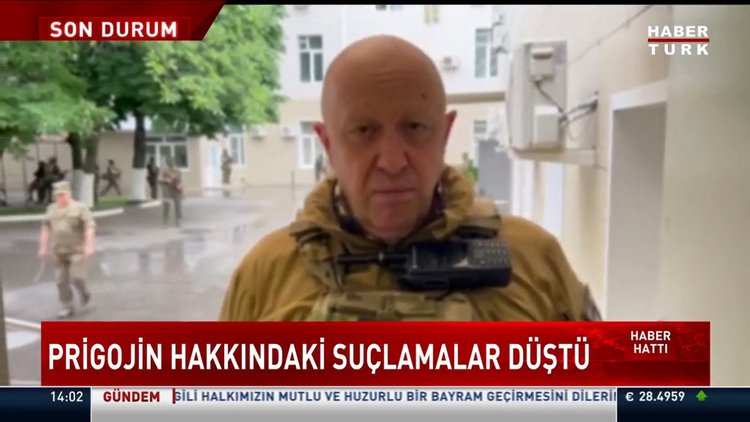 Prigojin hakkındaki suçlamalar düştü